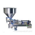 automatic cylinder pushes the piston liquid filling machine